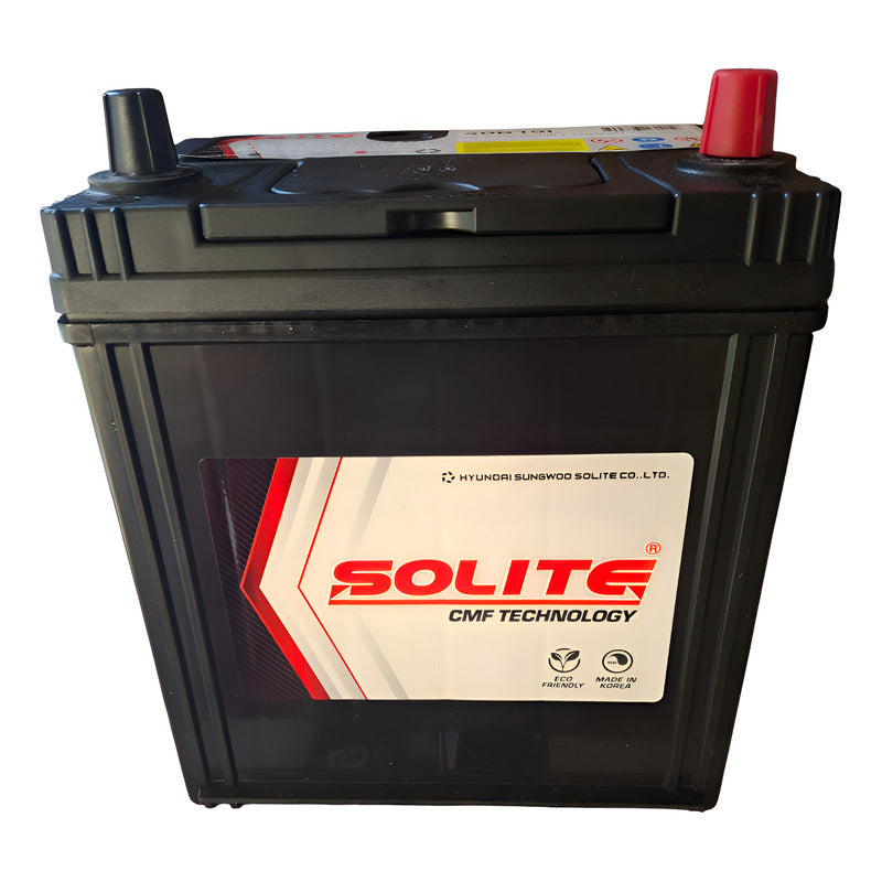 Bateria 35 Amperes 330cca Solite Coreana  Suzuki Alto 800 Derecho