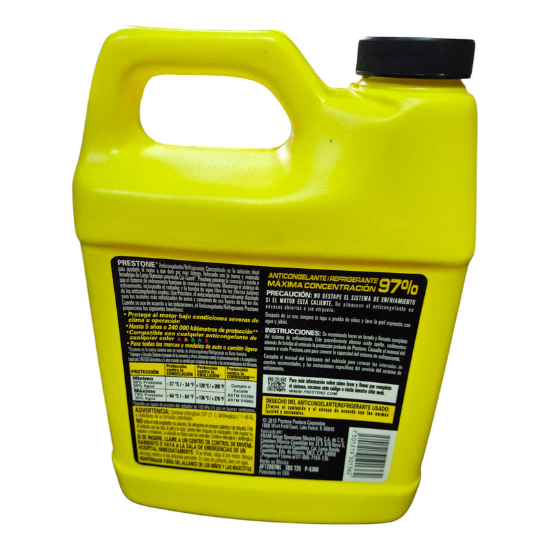 Coolant Refrigerante Anticongelante Prestone 97% 946ml Se Adapta A Todo Color